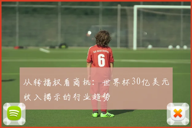 从转播权看商机：世界杯30亿美元收入揭示的行业趋势